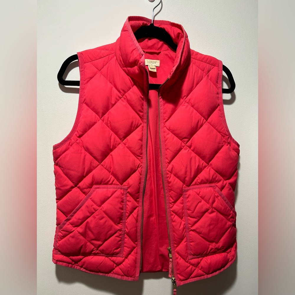 Hot Pink Puffer Vest